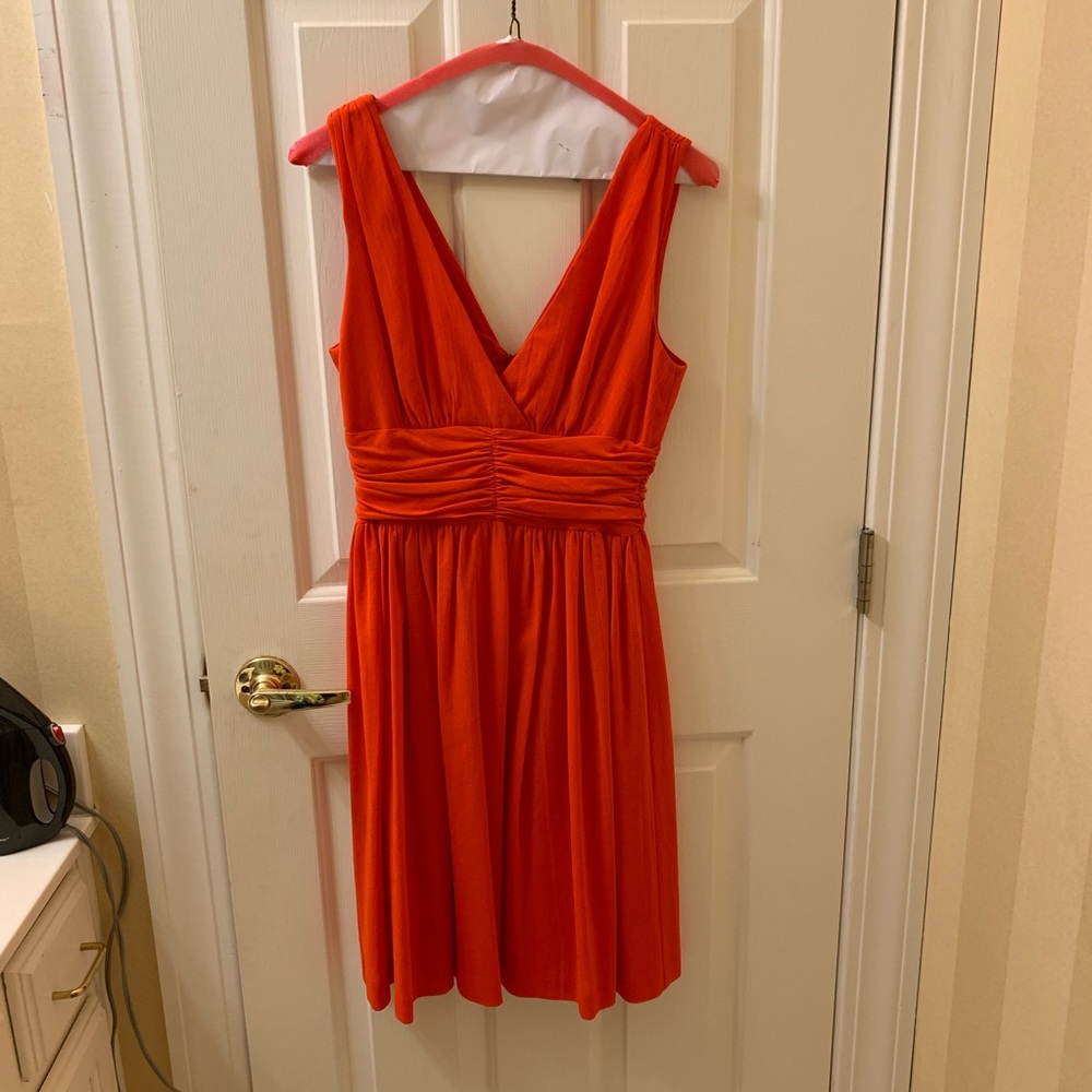 Orange Trina Turk Summer Dress